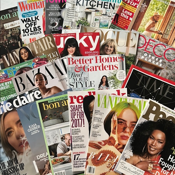 Magazine Lot Bundle Vision Board, Junk Journal, Collage, Mixed Media, Crafts - Picture 2 of 9